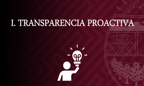 TRANSPARENCIA PROACTIVA